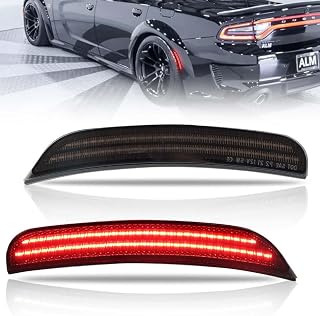 Rear Smoked Red LED Fender Side Markers