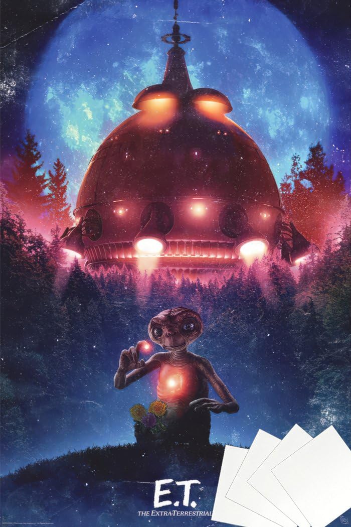 Amazon.com: E.T. - The Extra Terrestrial - Movie Poster (E.T.