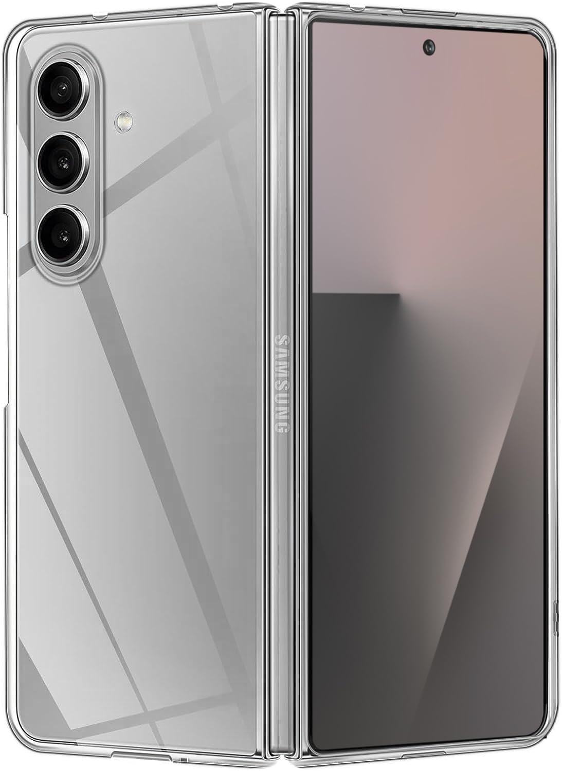 Amazon.co.jp: AnnhanT Galaxy Z Fold7 ケース ハード クリア カバー
