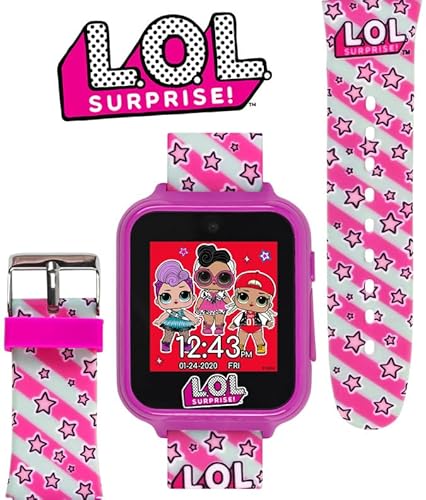 image for Accutime L.O.L. Surprise Kids Smart Watch with Touchscreen Selfie Came