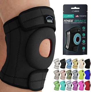 Modvel ELITE Knee Brace for Men & Women – Patella Gel Pads & Side Stabilizers for ACL, Meniscus Tear, Arthritis & Injury Recovery – Maximum Support for Running, Sports & Joint Pain Relief