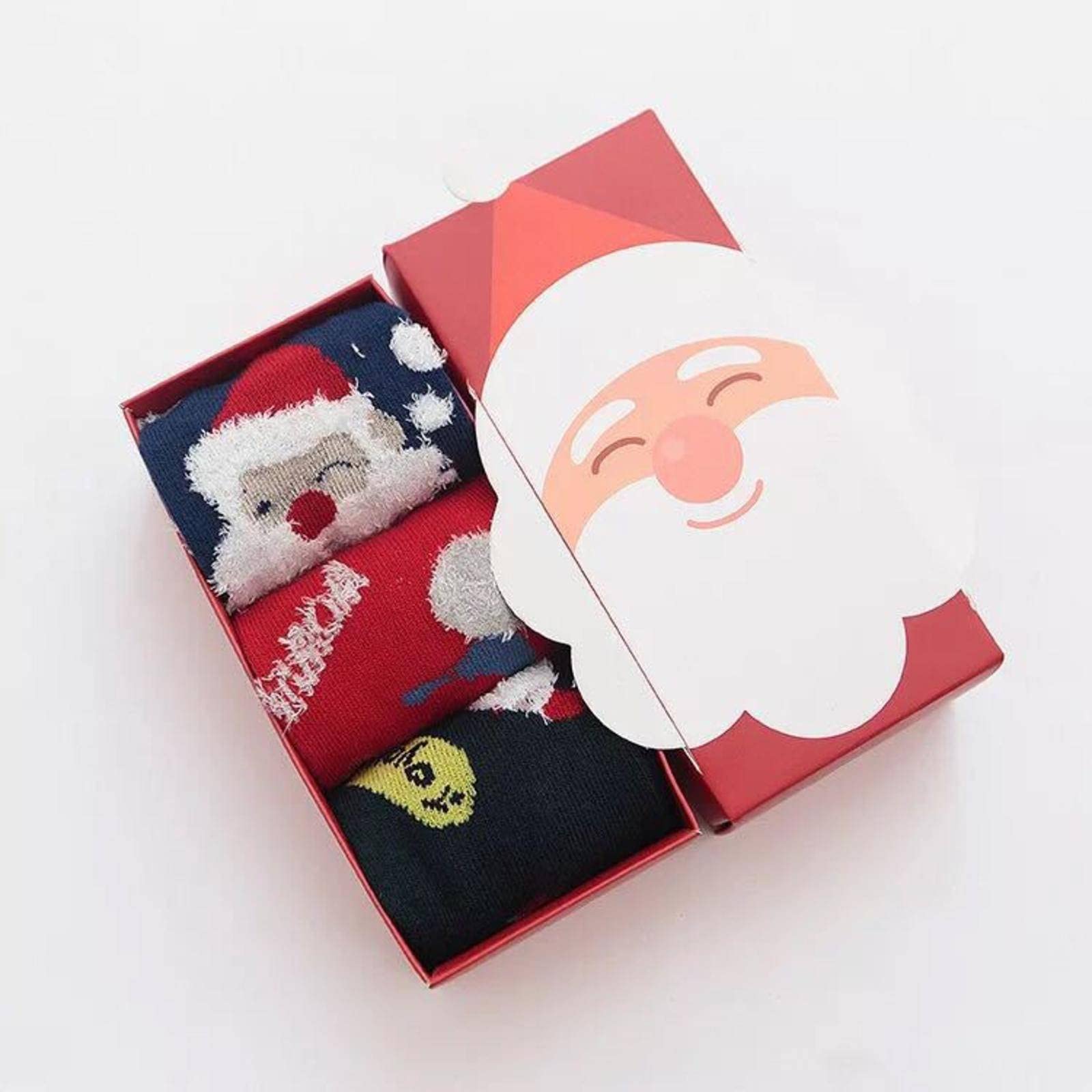 NC Otoño e invierno calcetines japonesesバーラデナビダドパラniñosデdibujos animados algod ó nカハ · デ · レガーロcalcetinesデalceデdibujos animadosパラniños calcetines gruesosテリーループ