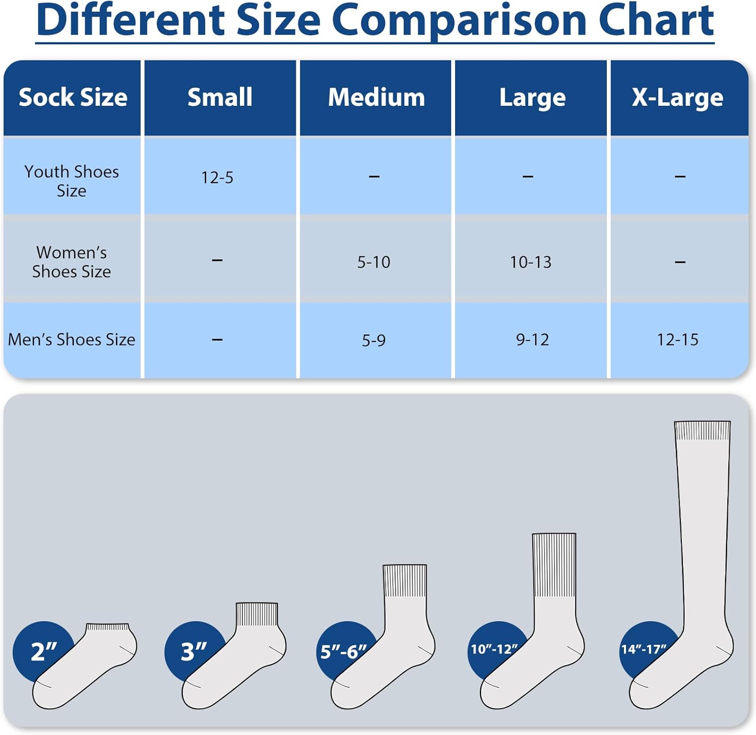 2 Pair High Football Baseball Socks Multiple Sizes Over the Knee Baseball Socks Extra Long Soccer Sock for Boys Men - Image 5