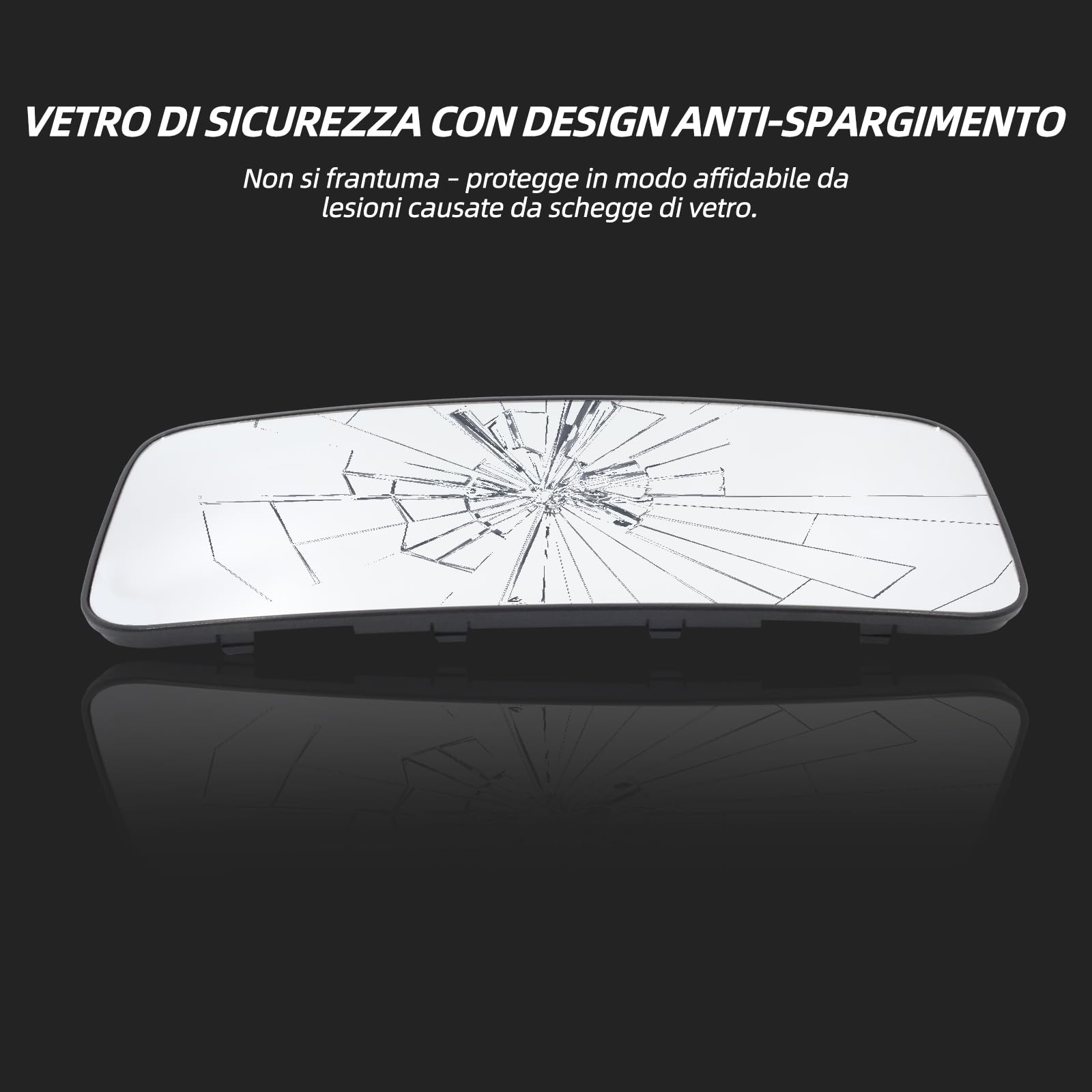 Specchietto retrovisore riscaldato sinistro e destro, adatto per Mercedes Benz Atego Specchietto esterno di ricambio
