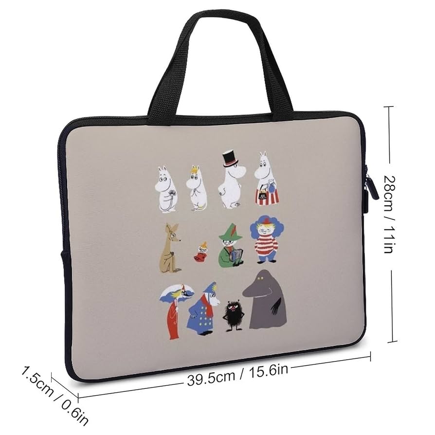 Amazon.co.jp: ムーミン スナフキン ミイ パソコンケース 15.6