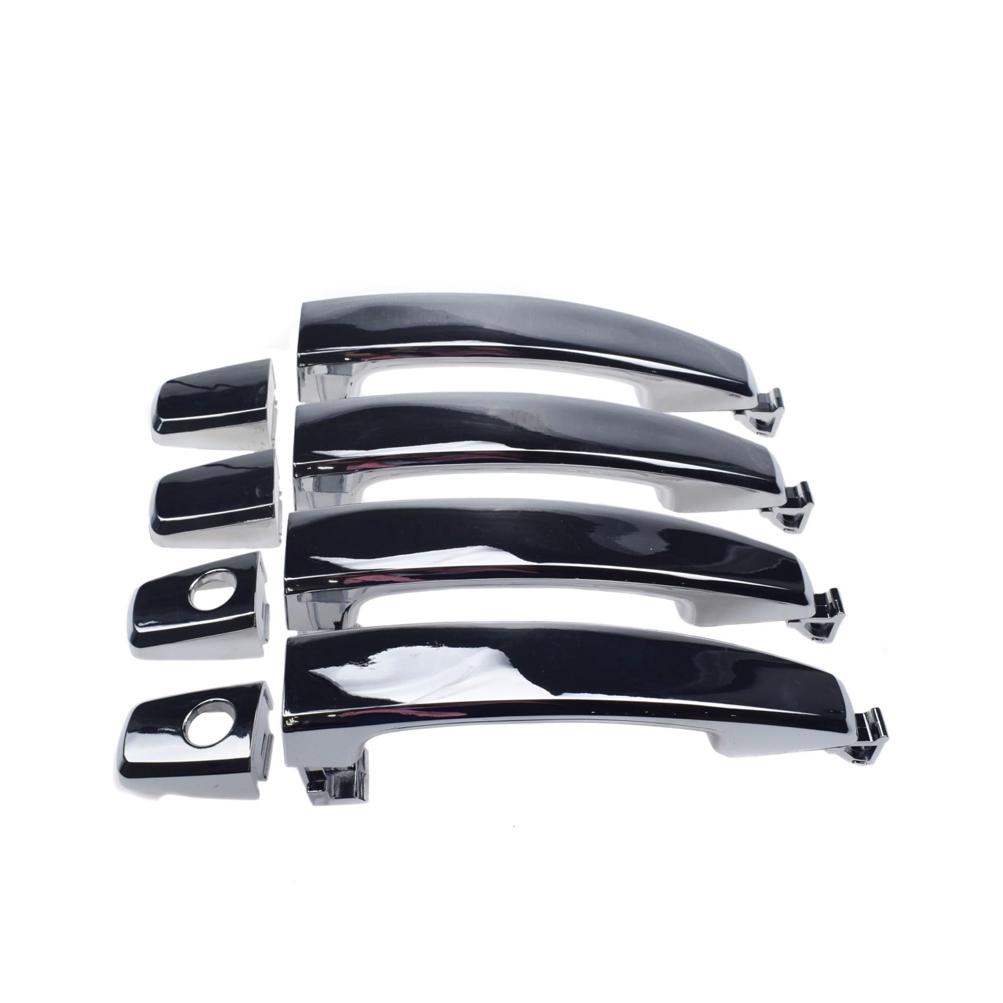 Drezzo Car Exterior Door Handle for Chevrolet for Captiva for Sport for Aveo Front Rear Left Right Outer Outside Exterior Door Handle(4 Sides 2 Holes)