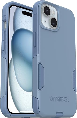 Miniatura 5 de OtterBox Funda para iPhone 15, iPhone 14 y iPhone 13 Commuter Series - CRISP DENIM (azul), delgada y resistente, apta para bolsillo, con protección