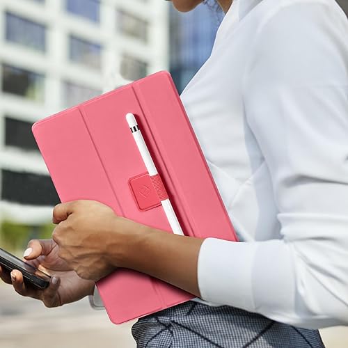 Miniatura 7 de Fintie Paquete de 4 soportes para lápiz para Apple Pencil Pro, Apple Pencil (USB-C  12 generación) y lápices capacitivos, funda elástica de piel