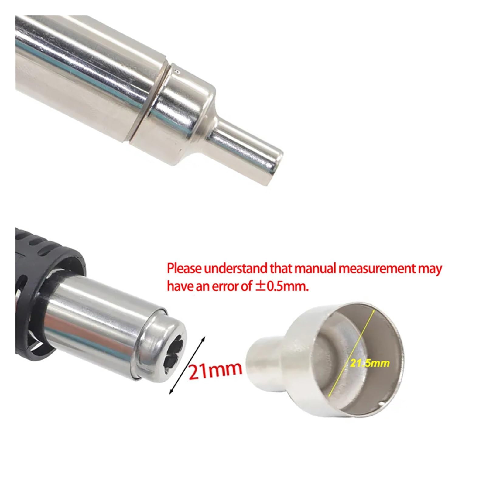 3/9 ugelli per saldatura 858 per aria calda, ugelli di diverse dimensioni, compatibile con ugelli universali 8858 8898 858D 8586