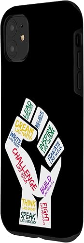 Miniatura 2 de iPhone 11 Black Strength Black Lives Matter Melanin Estuche de regalo africano