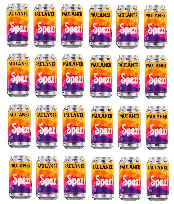 Paulaner Zero Spezi Cola/Orange 0,33 L 24 Dosen ohne Zucker inkl. Einwegpfand