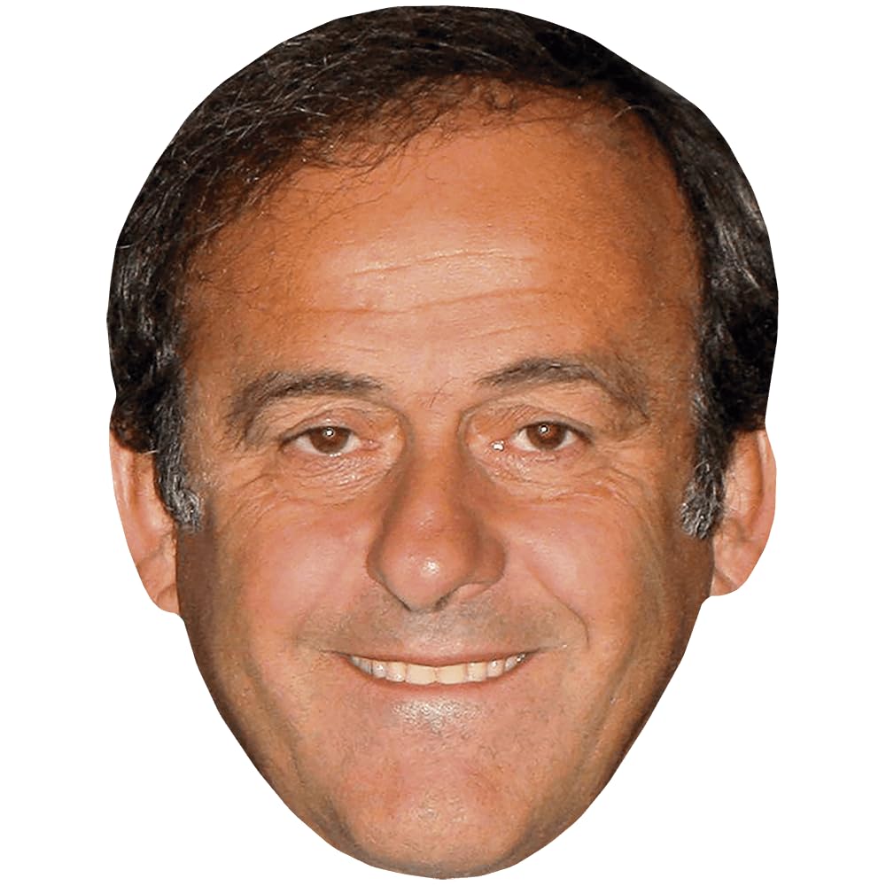 Michel Platini (Smile) Big Head. Larger than life mask.