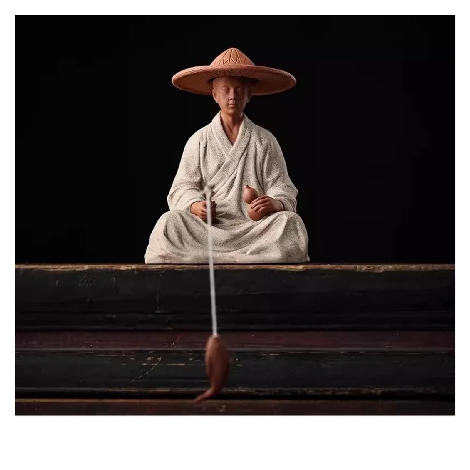 SAMCIOI Desktop Figurines Vintage Decorations, Miniature Figurines, Zen Decorative Tabletop Ornaments Office Decorations