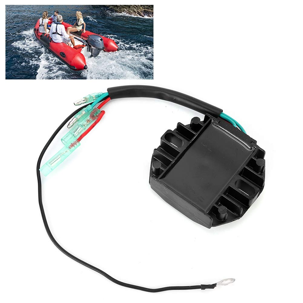 Raddrizzatore Assy 6AH-81960-00-00 Regolatore Raddrizzatore Motore per Barca Assy Adatto per Motore Fuoribordo 4-Stroke F15 F20