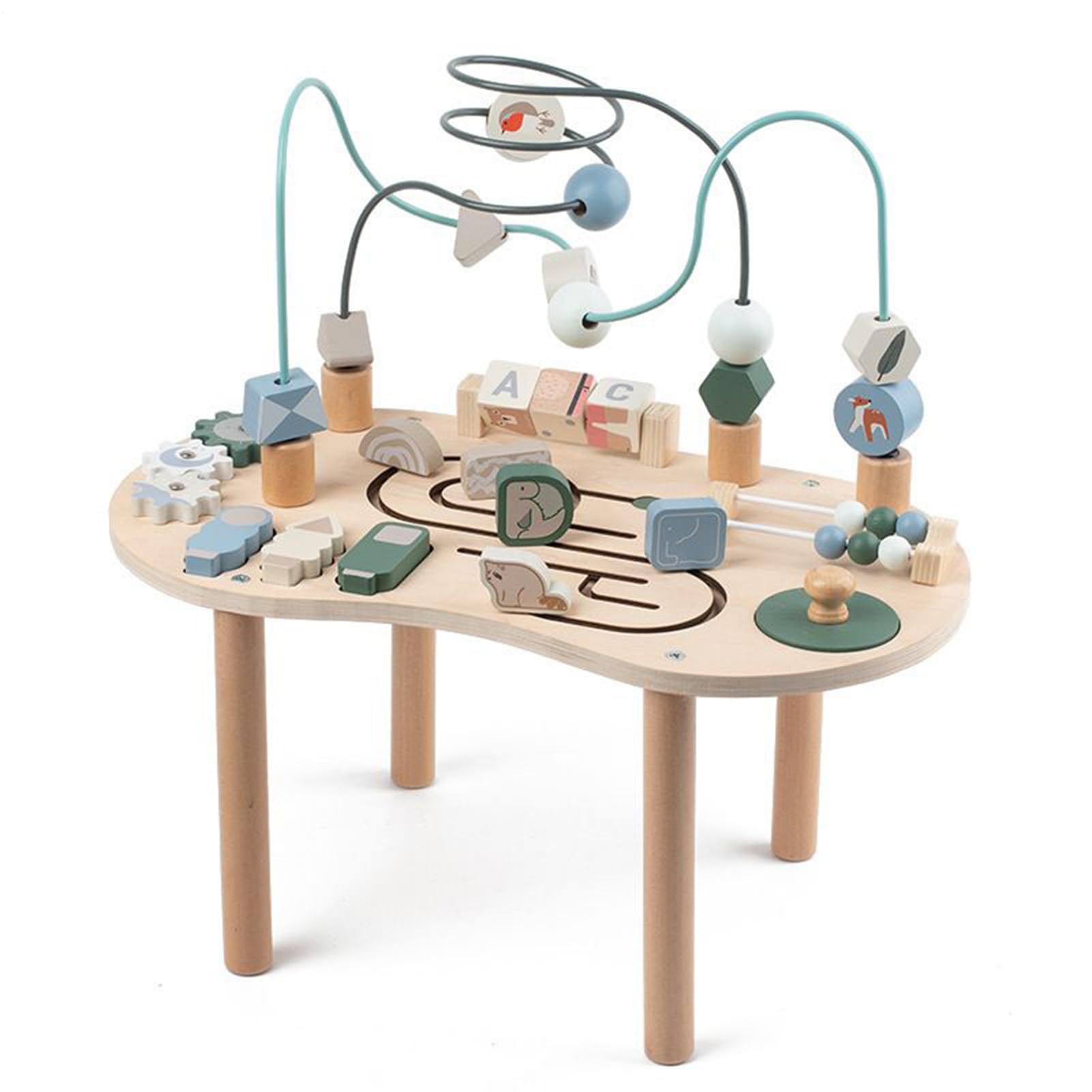 Table d'activités pour tout-petits pour apprendre à rester debout