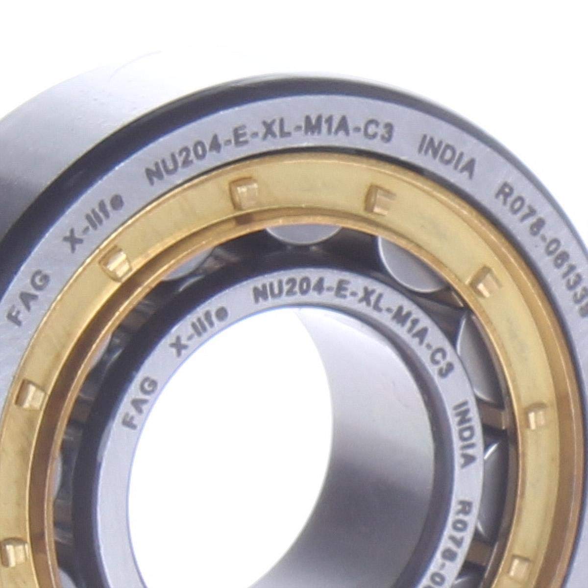 NU204-E-XL-M1A-C3 FAG Rodillos cilíndricos cojinete 20x47x14mm