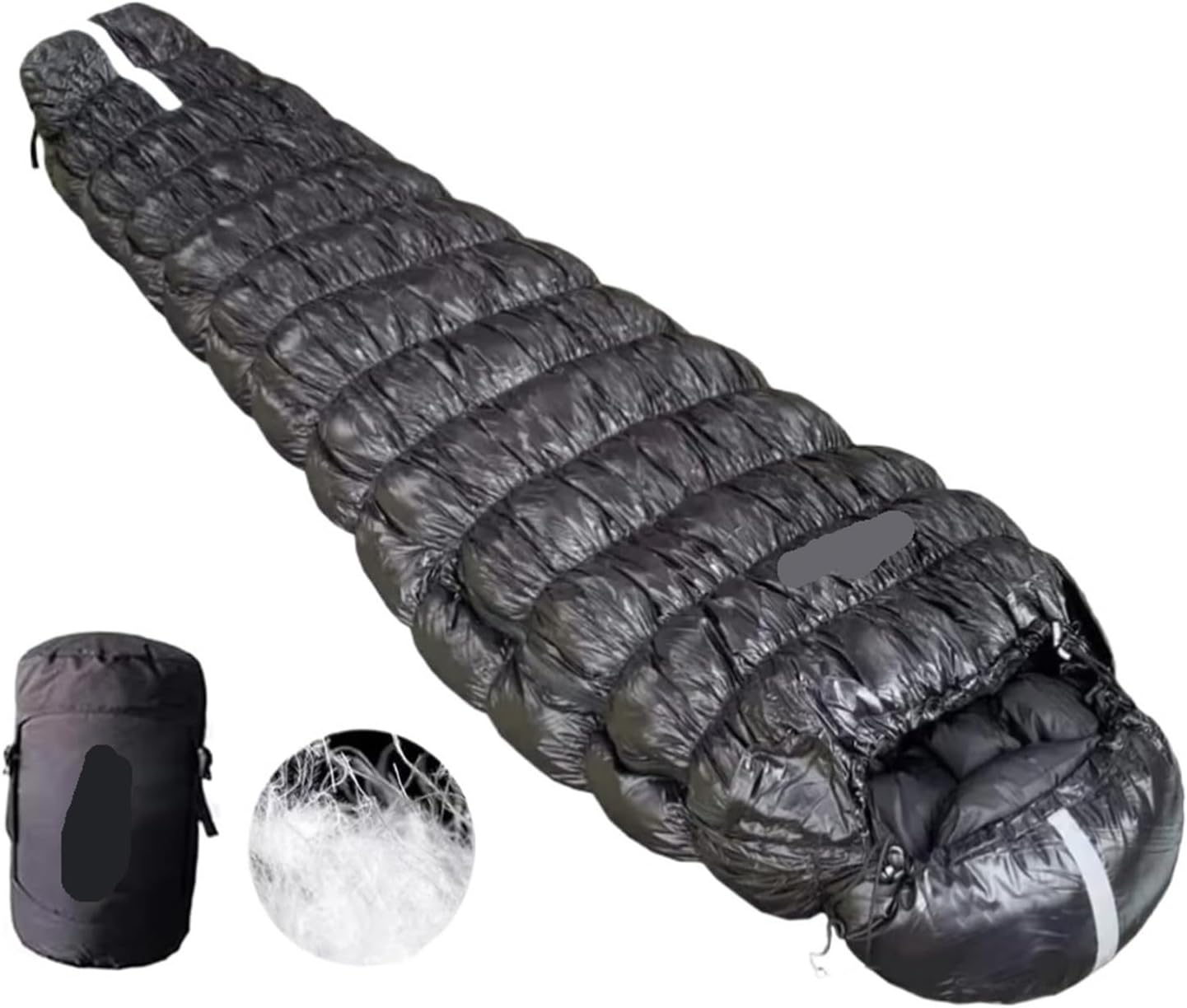 Outdoor Camping, Sleeping Bag, High Elasticity, Ultra-Light and Warm