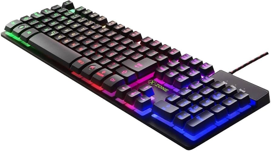 XZONE Teclado Semi Mecânico Gamer, Preto - GTS-01 | Amazon.com.br