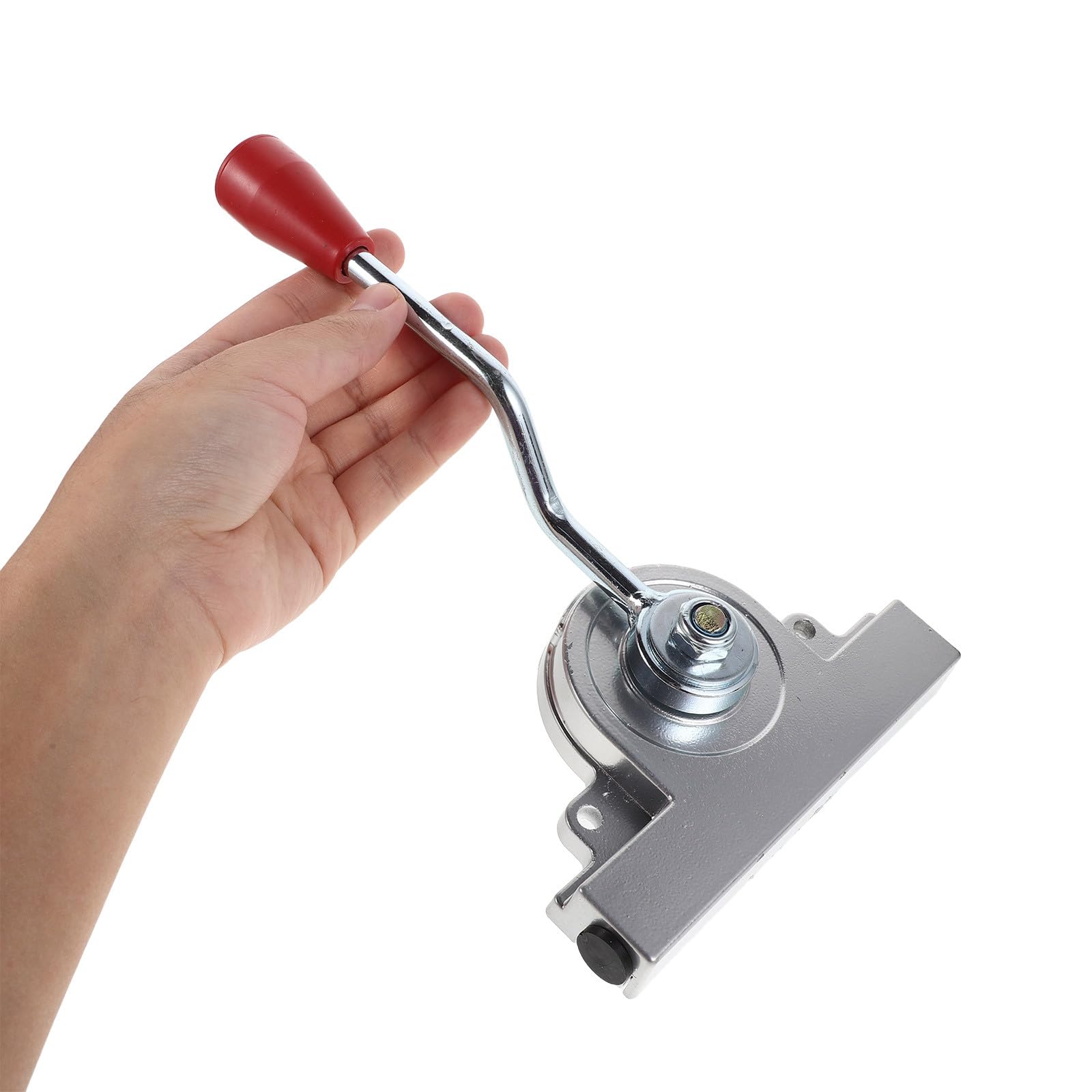 Holibanna Conjunto de Palanca del Acelerador Manual de Metal para Embarcación y Excavadora, Color Plata, y Flexible para Proyectos de Construcción