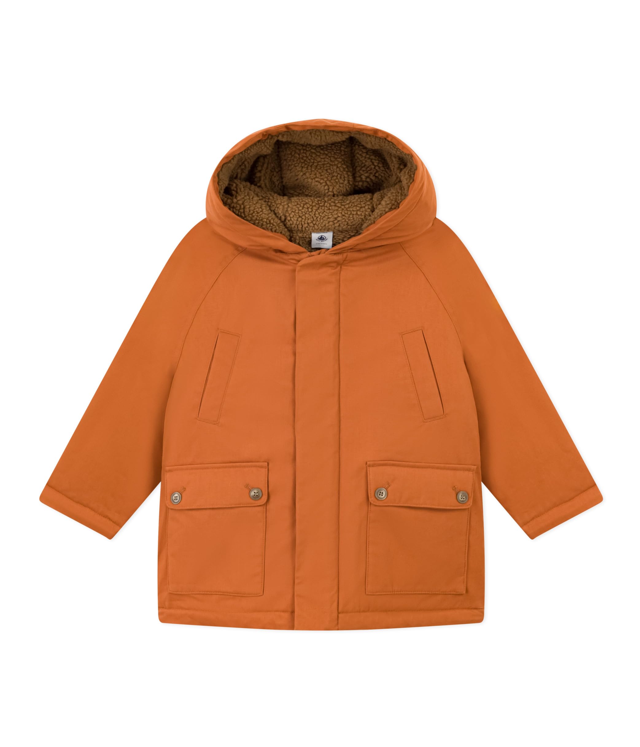 Petit Bateau Parka Unisex-Bambini e Ragazzi