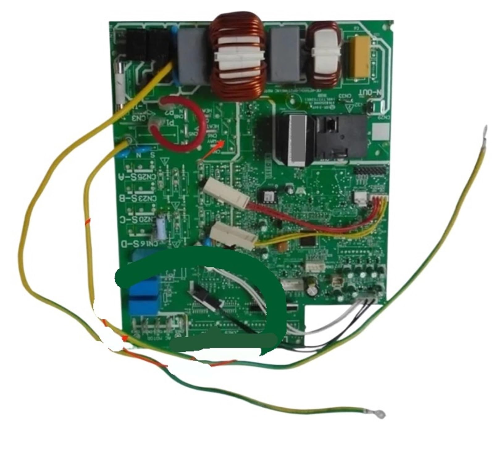 FKLSQYDU 1pcs Air Conditioner Control Board 17122000045097 17122300001076 CAKR-KF85W/BP2N1-CA80 CE-KFR80W/BP2T4N1 AC MOTOR-310(A Board)