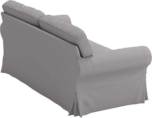 Vista 43 de Funda de repuesto de algodón pesado UPPLAND (no EKTORP), compatible con IKEA UPPLAND para sillón (silla Uppland de poliéster, beige)