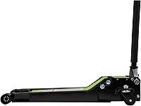 Vista 3 de ARCAN Gato de piso de acero de perfil bajo de alcance extra largo de 2 toneladas, pistones de bomba doble, rango de elevación de 2.75 a 24 pulgadas