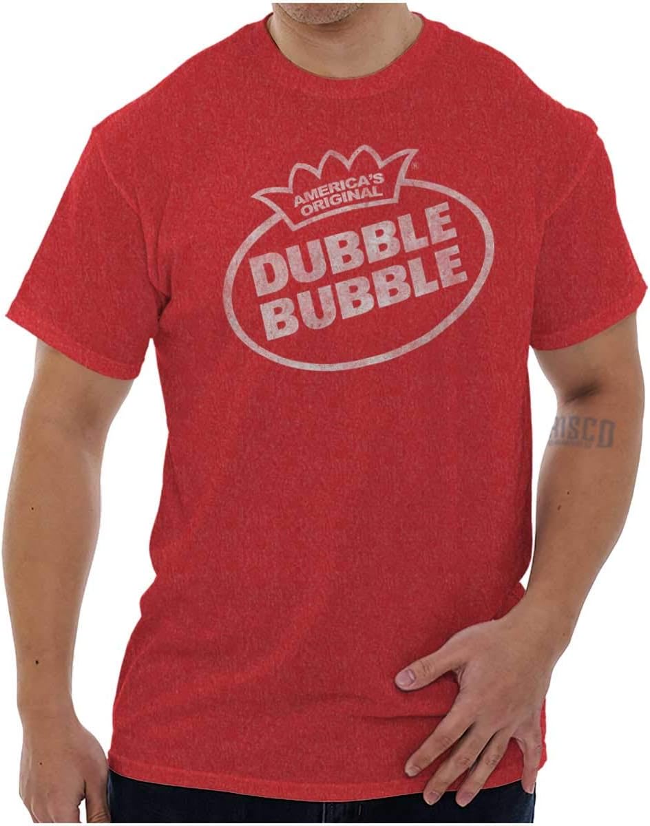 Retro Dubble Bubble Vintage Classic Logo Graphic T Shirt Men or Women