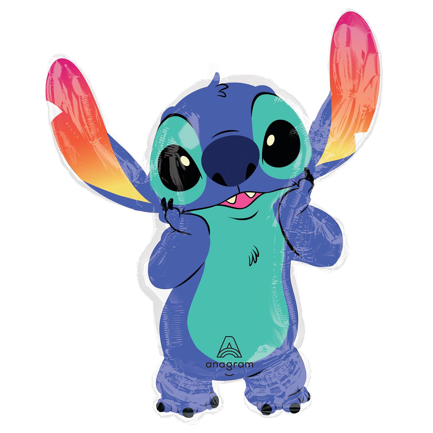 Amscan Anagram 4661701 - Disney Lilo and Stitch Large Foil SuperShape Balloon - 33", Multicolor, 45.7 cm