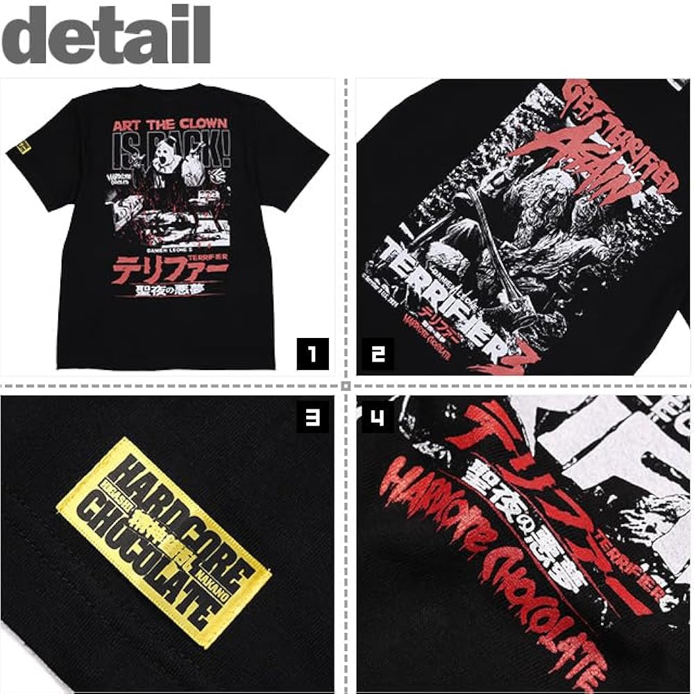 テリファー 聖夜の悪夢 Tシャツ 映画「テリファー 聖夜の悪夢」 ART THE CLOWN Tシャツ | 特集