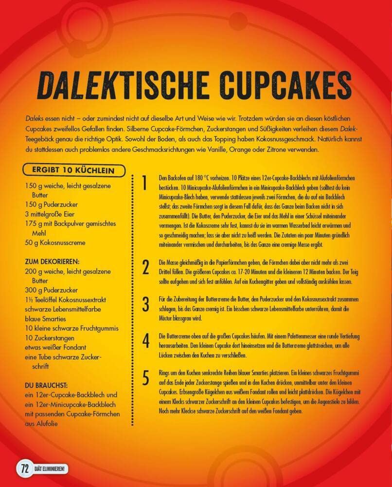 Doctor Who: Das offizielle Kochbuch: Zeit und relative Dimension in 40 Rezepten