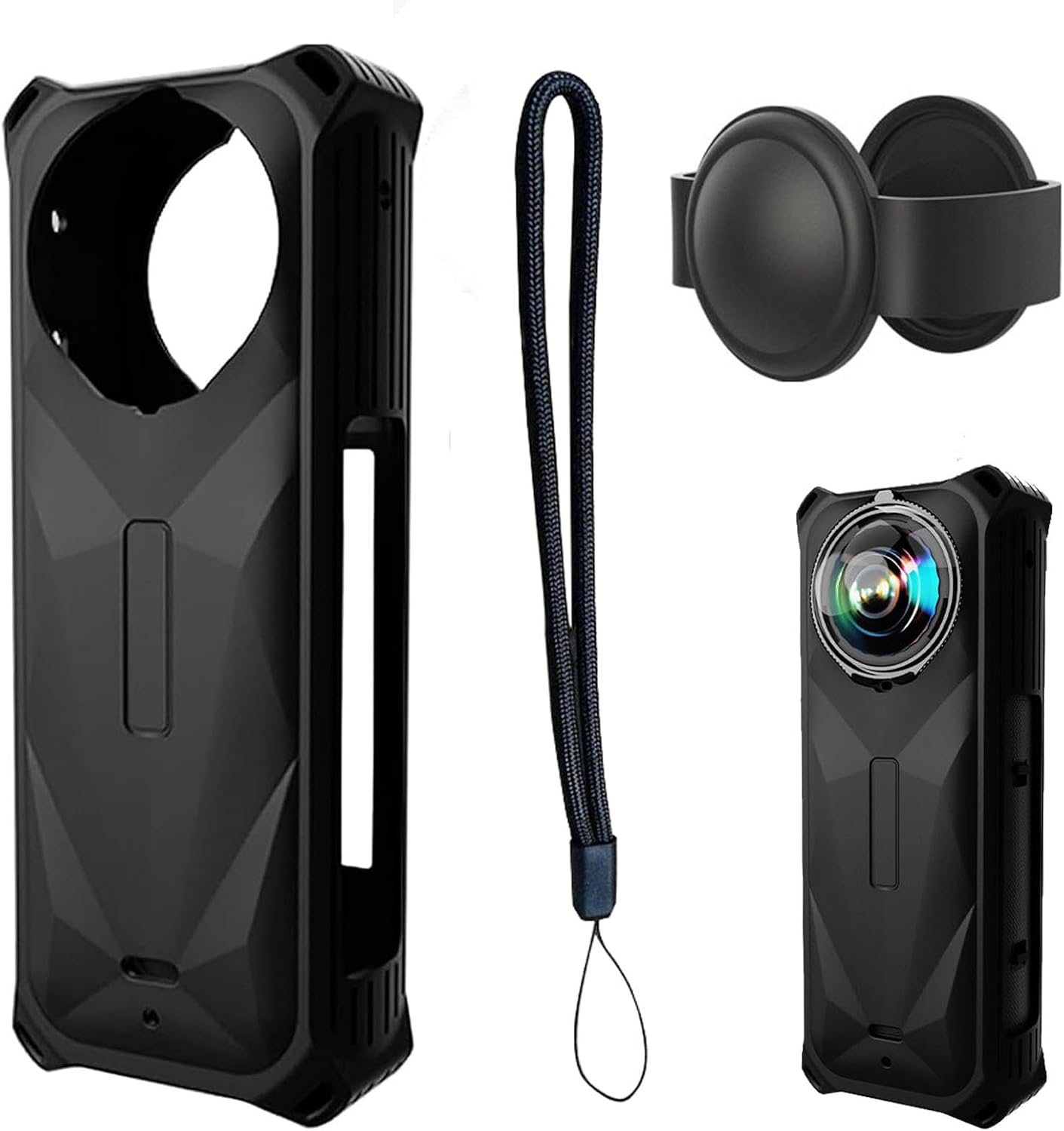 Protective Case for Insta360 one X5, Housing Soft Rubber...