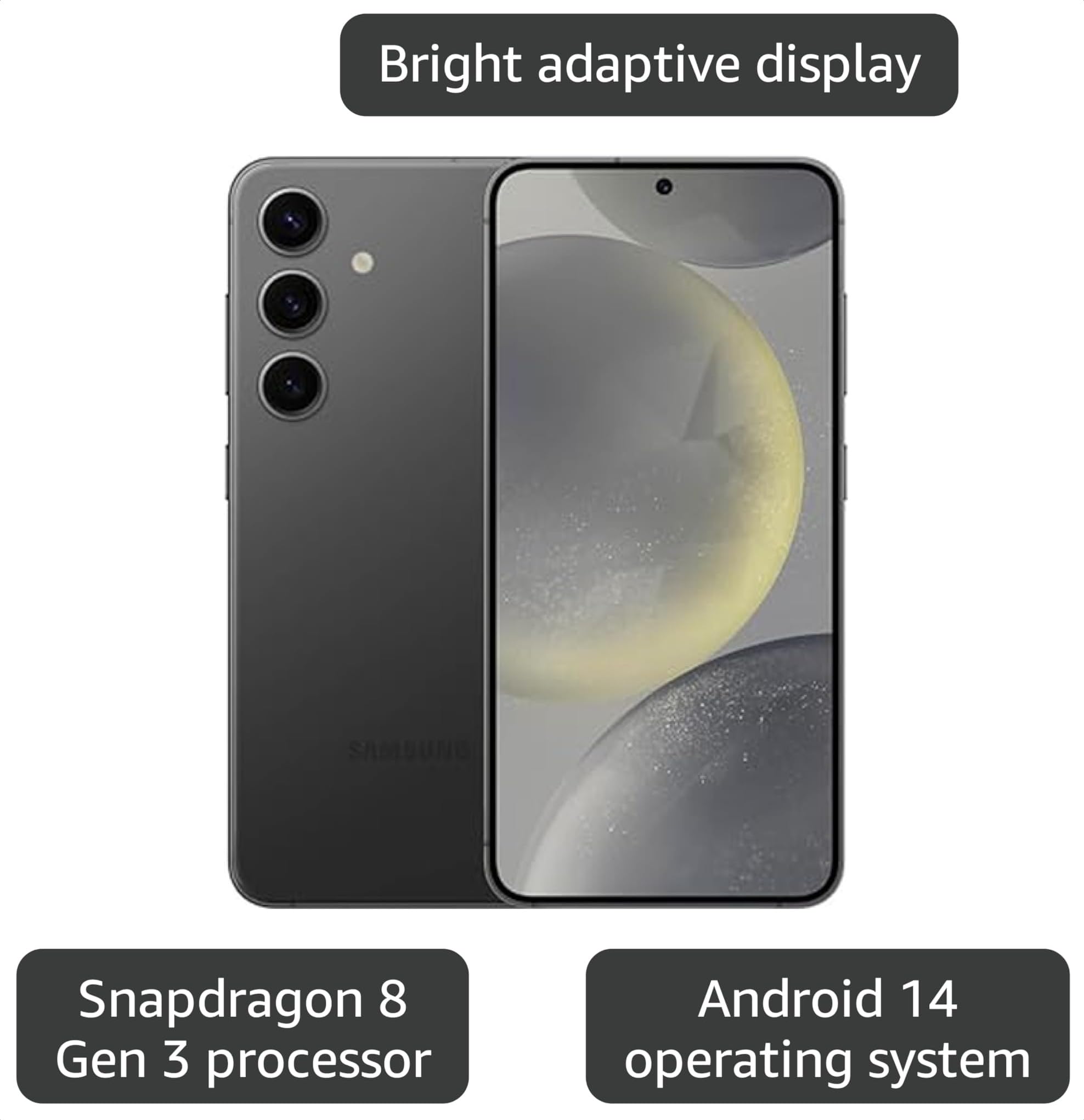 Amazon.com: Samsung Galaxy S24 Cell Phone, 128GB AI Smartphone
