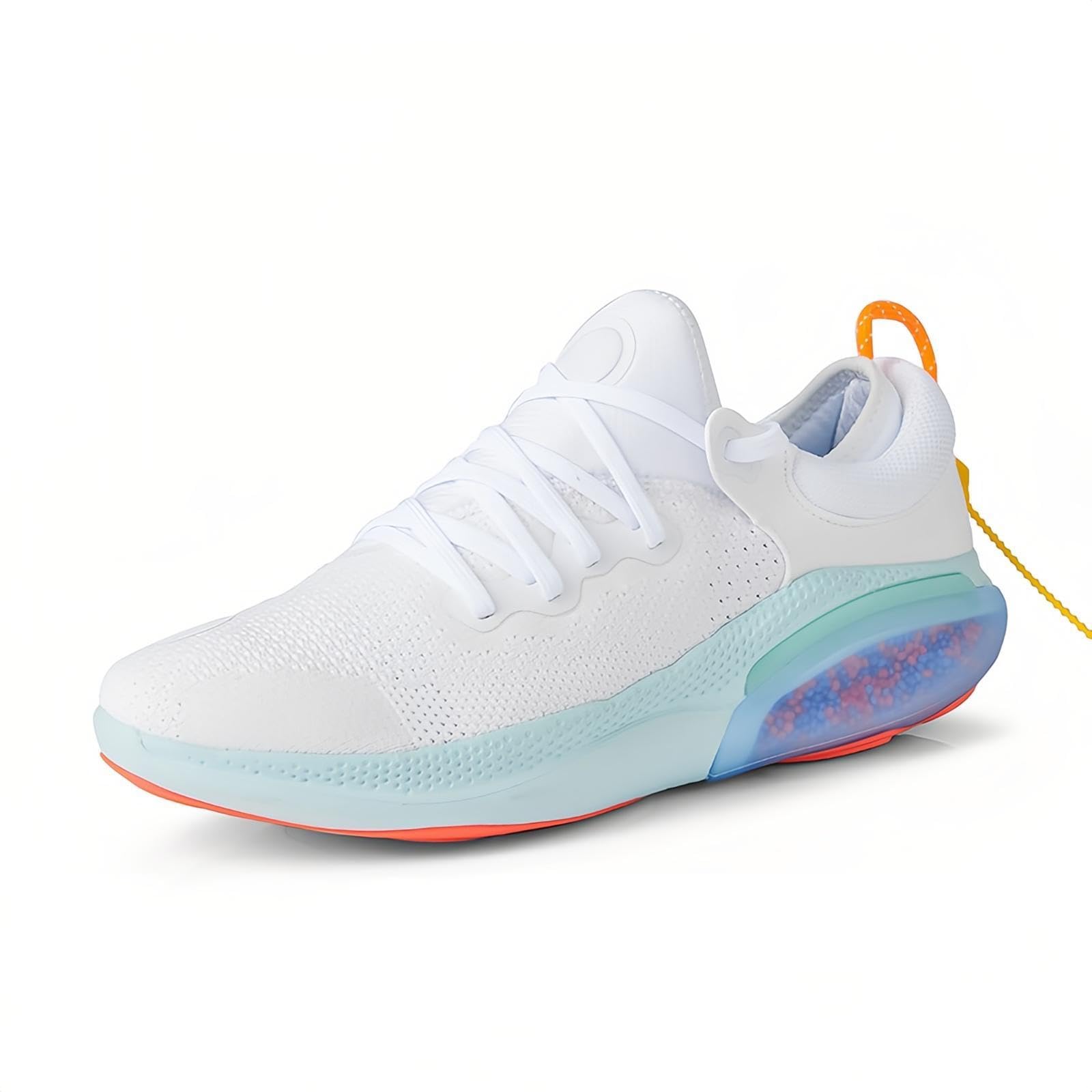 Walking Sneakers for Men Womens Trail Running Shoes Slip On Walking Shoes Casual Sneakers Womans Sneakers on Cloud Mens Sneakers(White,Size 7)