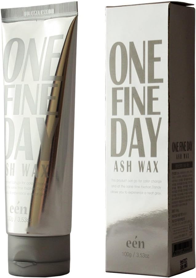 ONE FINE DAY ASH Silver Gray COLOR HAIR WAX Health care Tube 100g