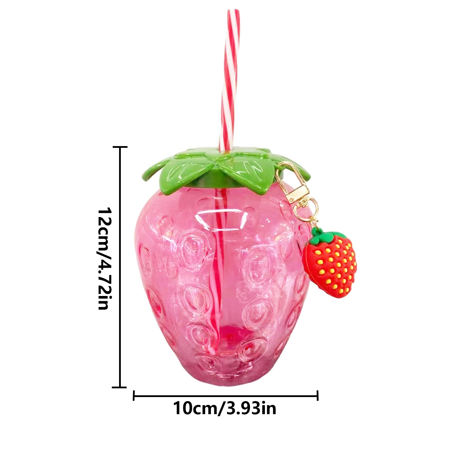 Amazon | ストロベリータンブラー - イチゴの形のカップ |かわいい