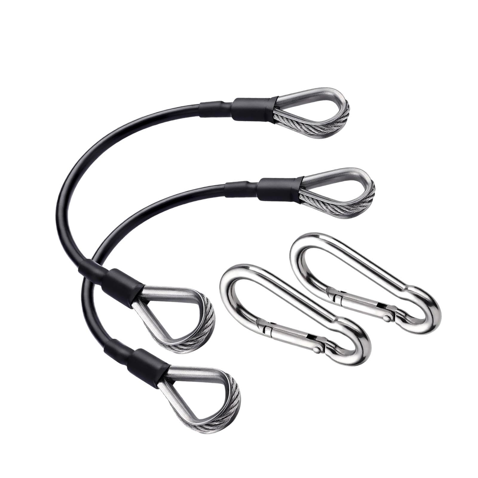ATORSE 2 Pieces Gym Cable Extension Sturdy Strength Training for Back Tricep Sports-image-46