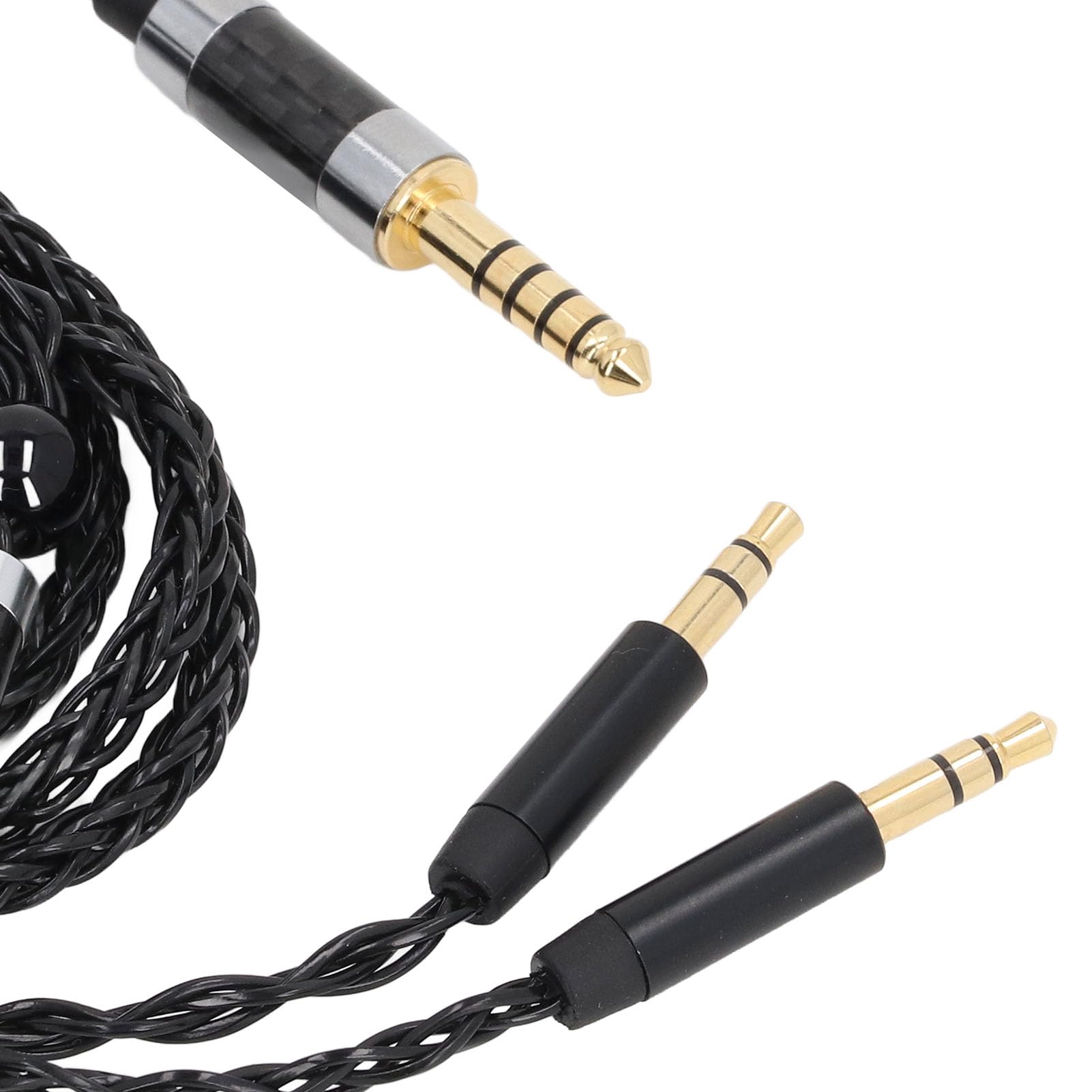 Cavo per Cuffie Bilanciato da 4,4 Mm, Cavo Audio di Aggiornamento Sostitutivo, per AH-D600, AH-D7200, AH-D7100, AH-D9200, AH-D5200, Focal Elear, Meze 99 Classics