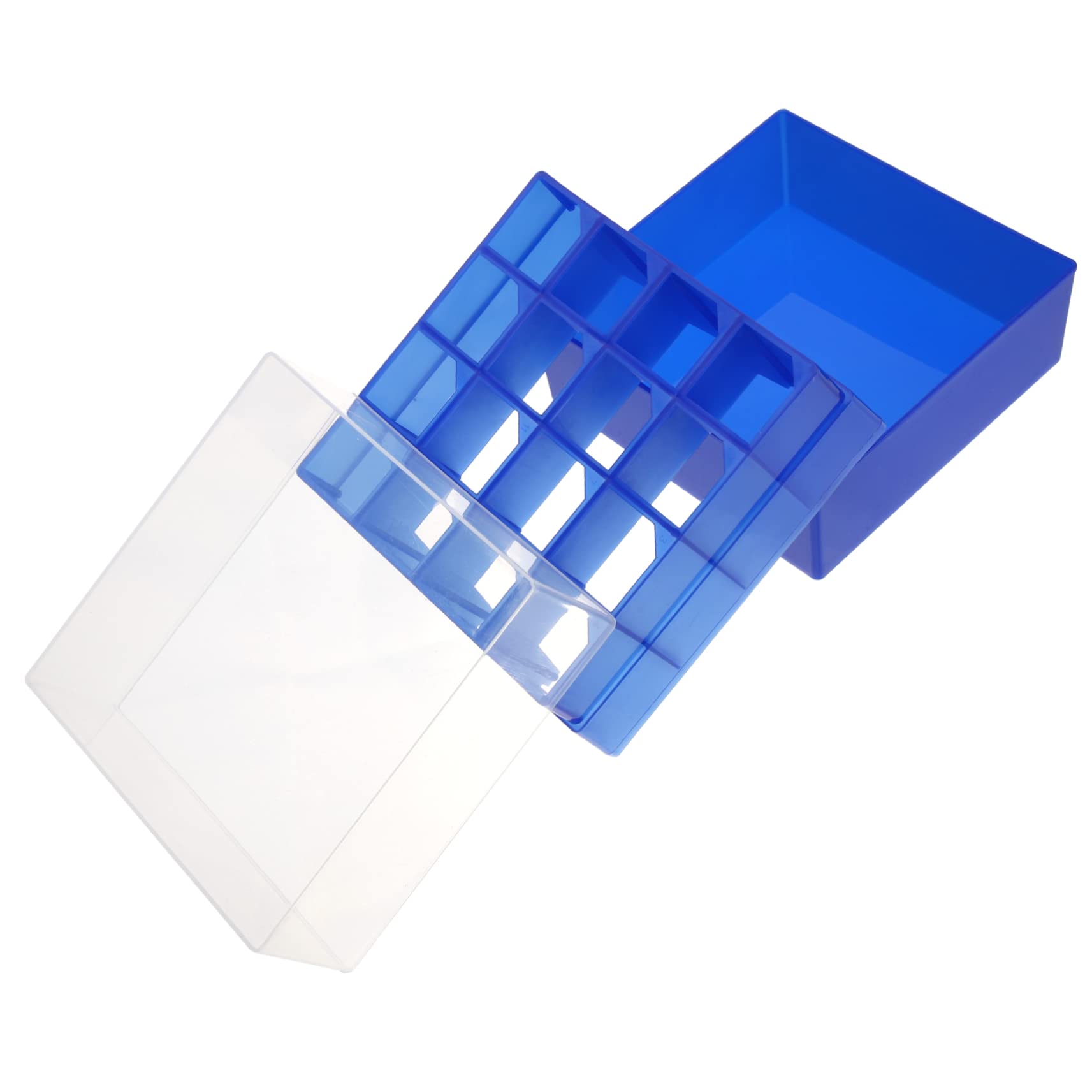 Box Box Pipe Shelf Bracket Vial Holder Holder Tube Freezer Storage Organizer Case Microcentrifuge Tube Storage Tube Rack Plastic NAMOARLY
