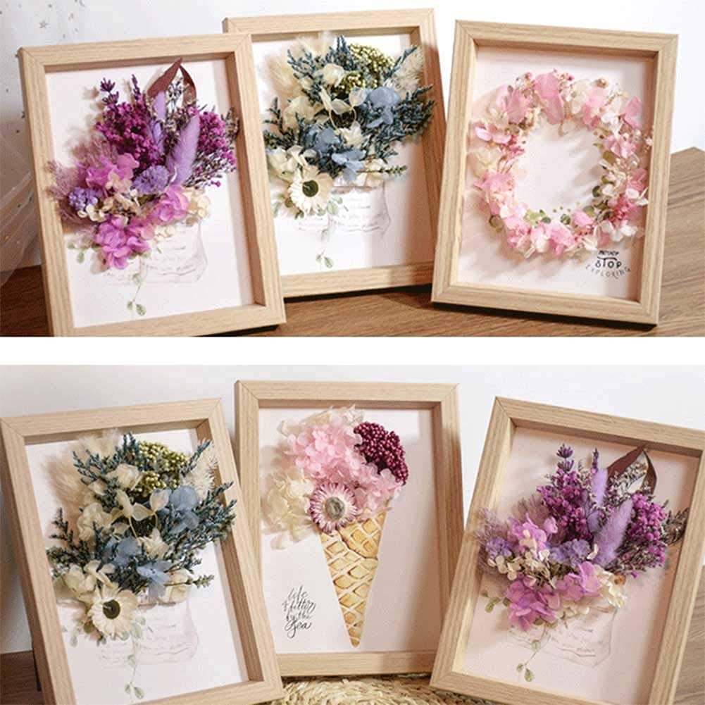 iKalaa® Natural Dried Flowers (4 Random Boxes) | Dry Flowers for Resin Art, Nail Art, Candle Making, Soap Making, Card Making, DIY Crafts & Home Decoration 2