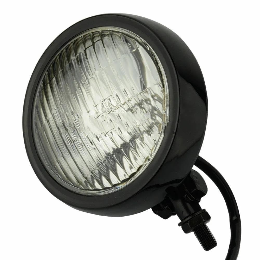 Feu Antibrouillard Moto 4.5 Pouces avec Grille de Protection Effet Rétro - 3
