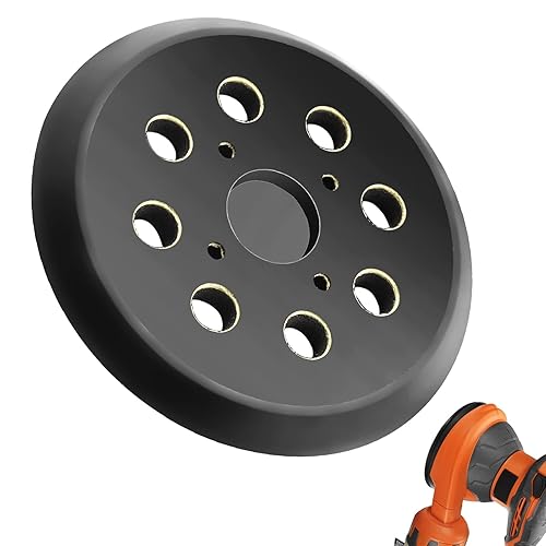Reemplazo de almohadilla de lijado de 5 pulgadas, compatible con lijadoras de órbita aleatoria Ridgid R2600, R2601