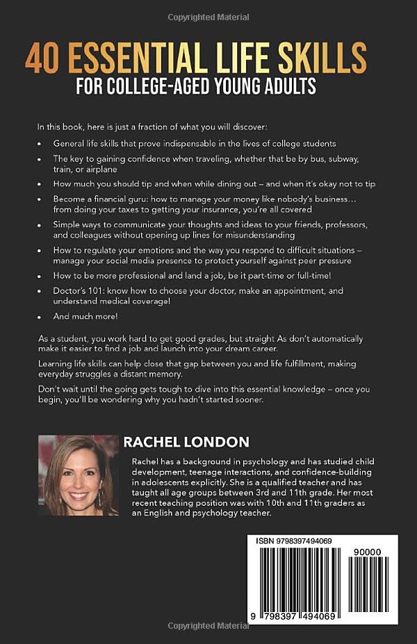 40 Esenital Life Skills For College-Aged Young Adults: The A-Z Guide for Skills Every College-Aged Young Adult Must Know - Image 2