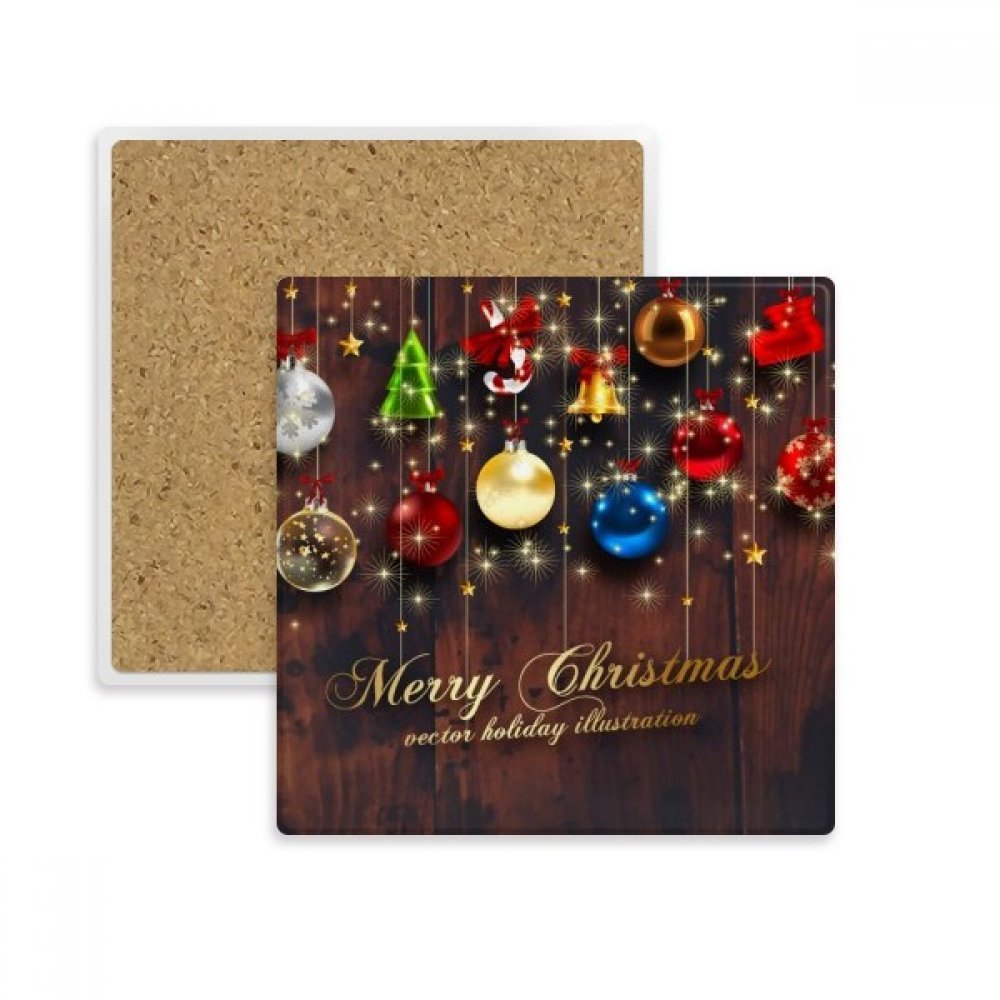 Square Coaster Noël pour table basse et apéritif festif en famille