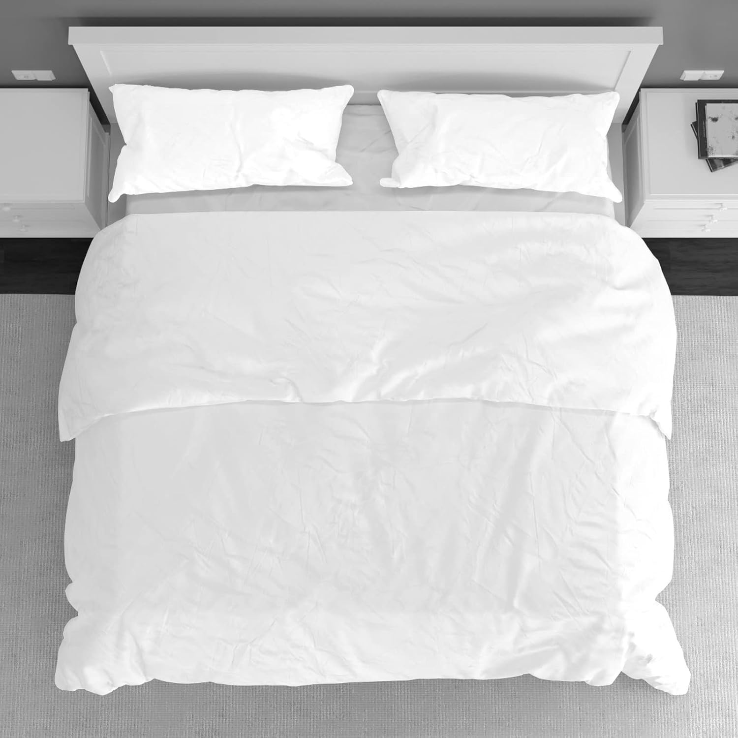 Custom Comforter Set Funny Comforter Set with Couples Family Friends Photo Customized Gifts Comforter Set with 2 Pillowcases Queen 90''x90''/229x229cm