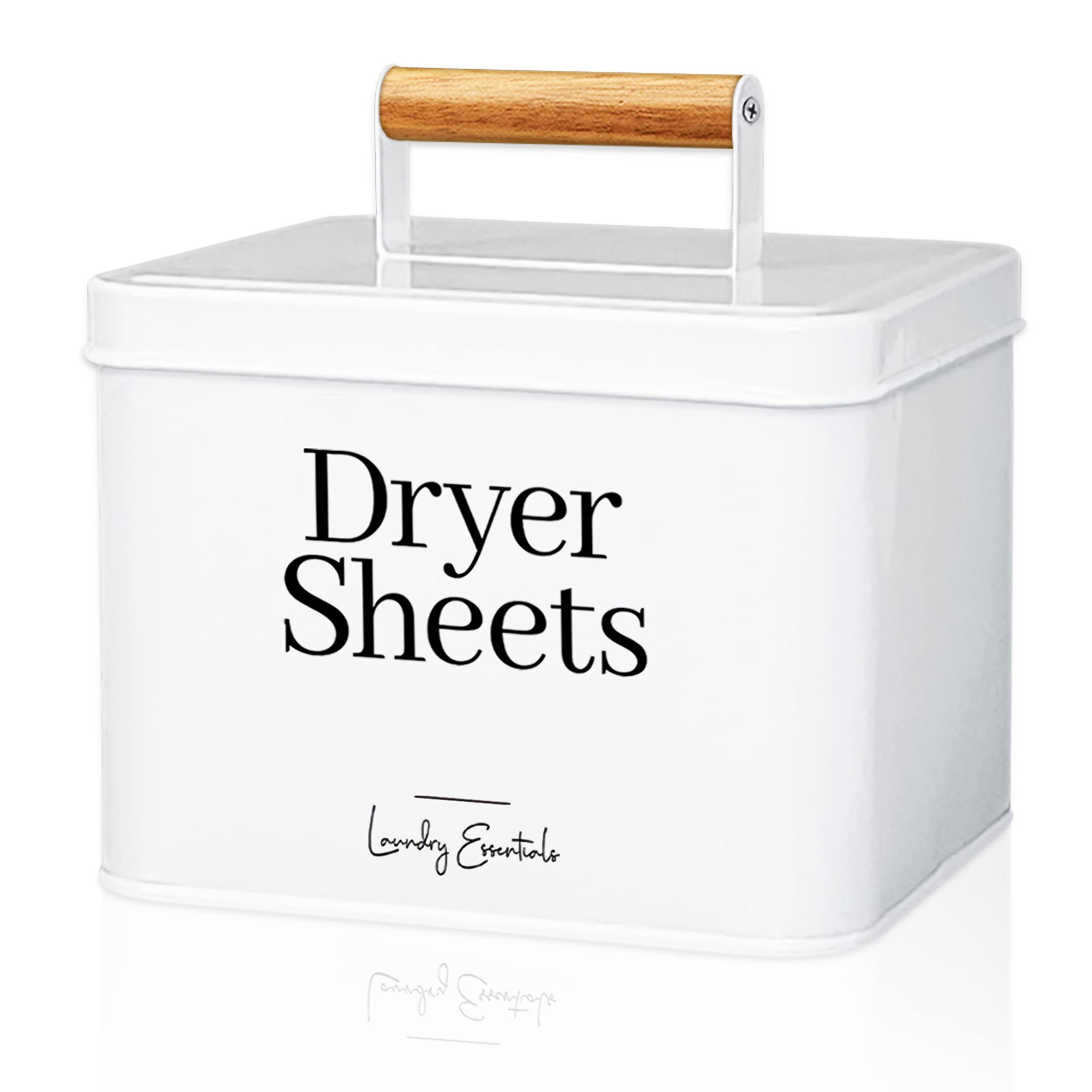 Modern Farmhouse Lint Bin - Laundry Room Decor -8