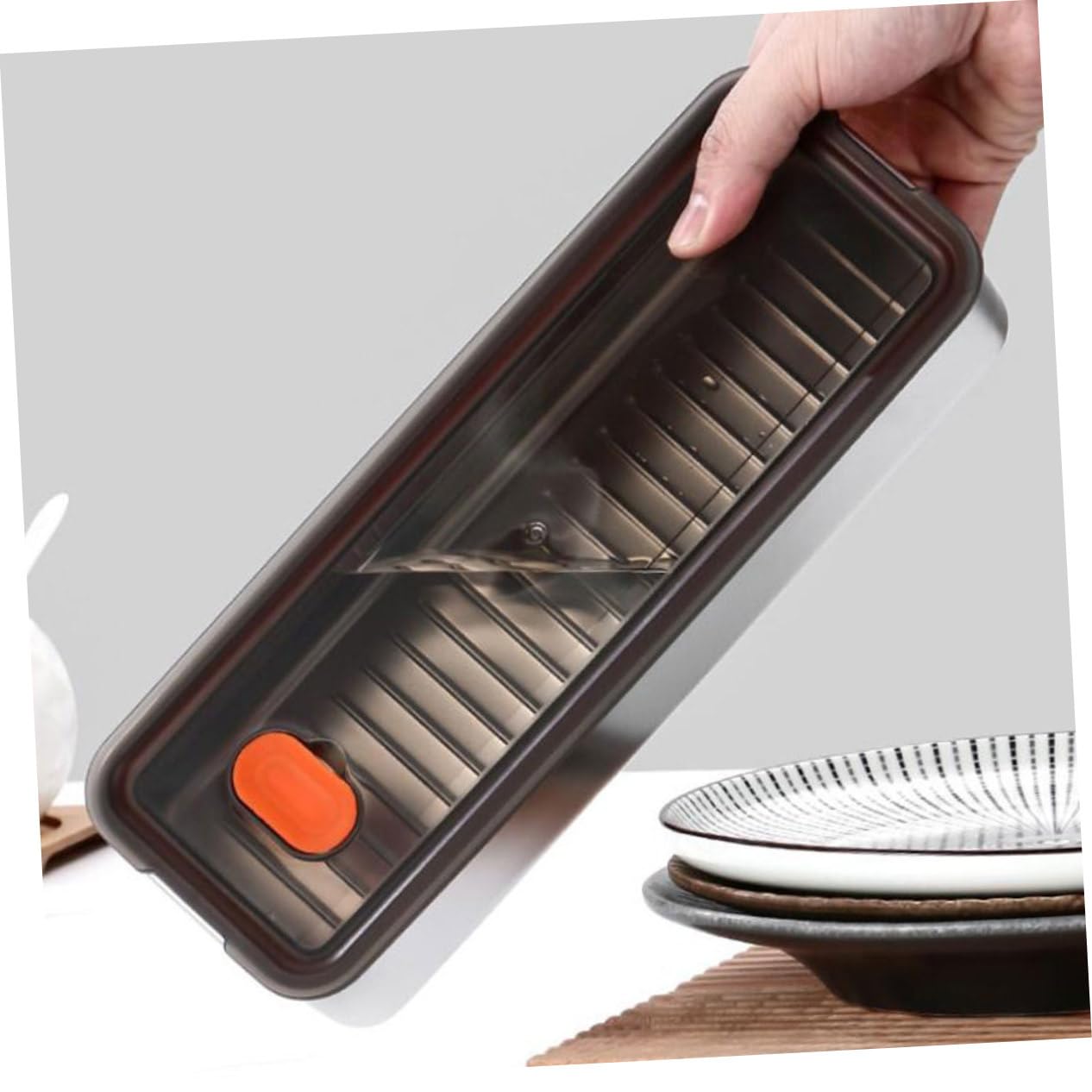 MAGICLULU 3 Pz Scatola Di Pancetta Di Manzo Contenitori Sigillati Per Alimenti a Tenuta D'aria Contenitori Per Alimenti Piccolo Risparmiatore Di Pancetta Acciaio Inossidabile