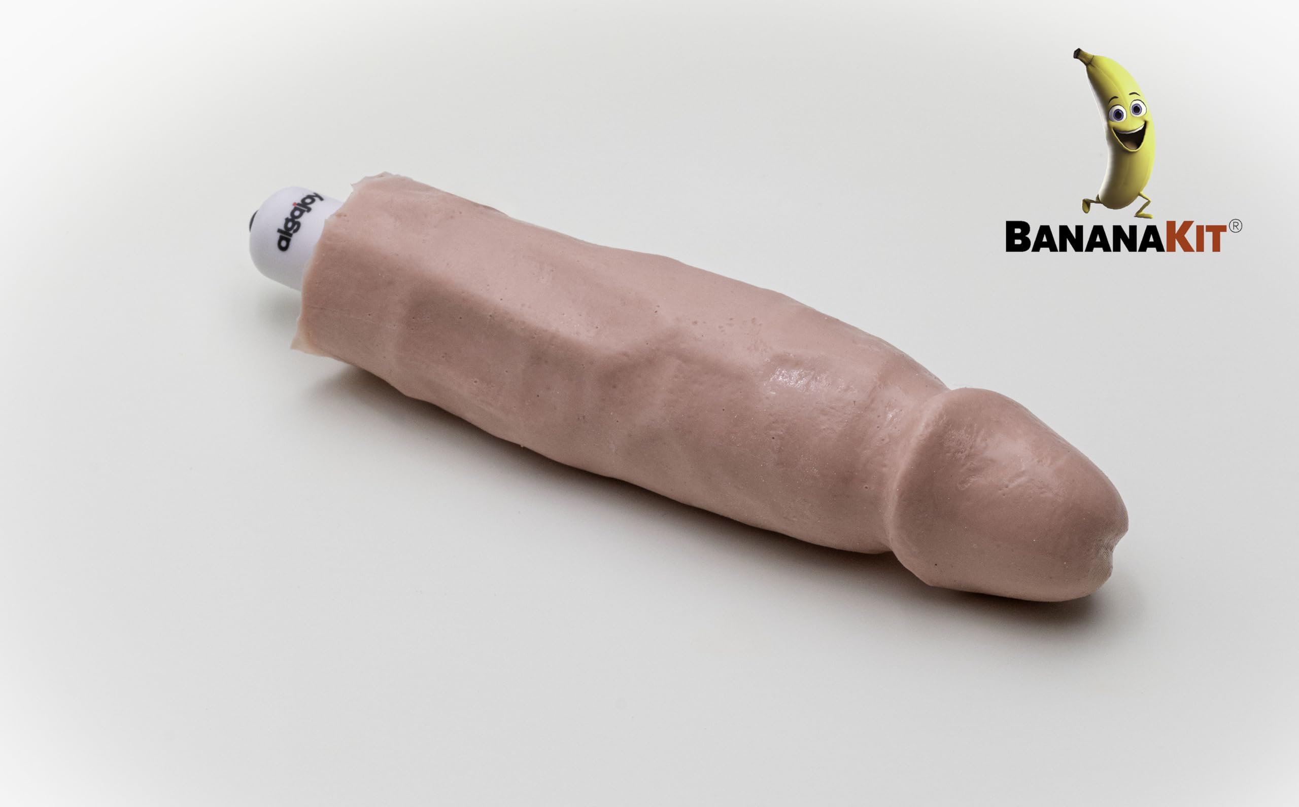 Kit de clon de pene con silicona flexible y alginato de moldeo libre de sílice cristalina. Incluye vibrador de 10 frecuencias. Regalos originales para parejas.