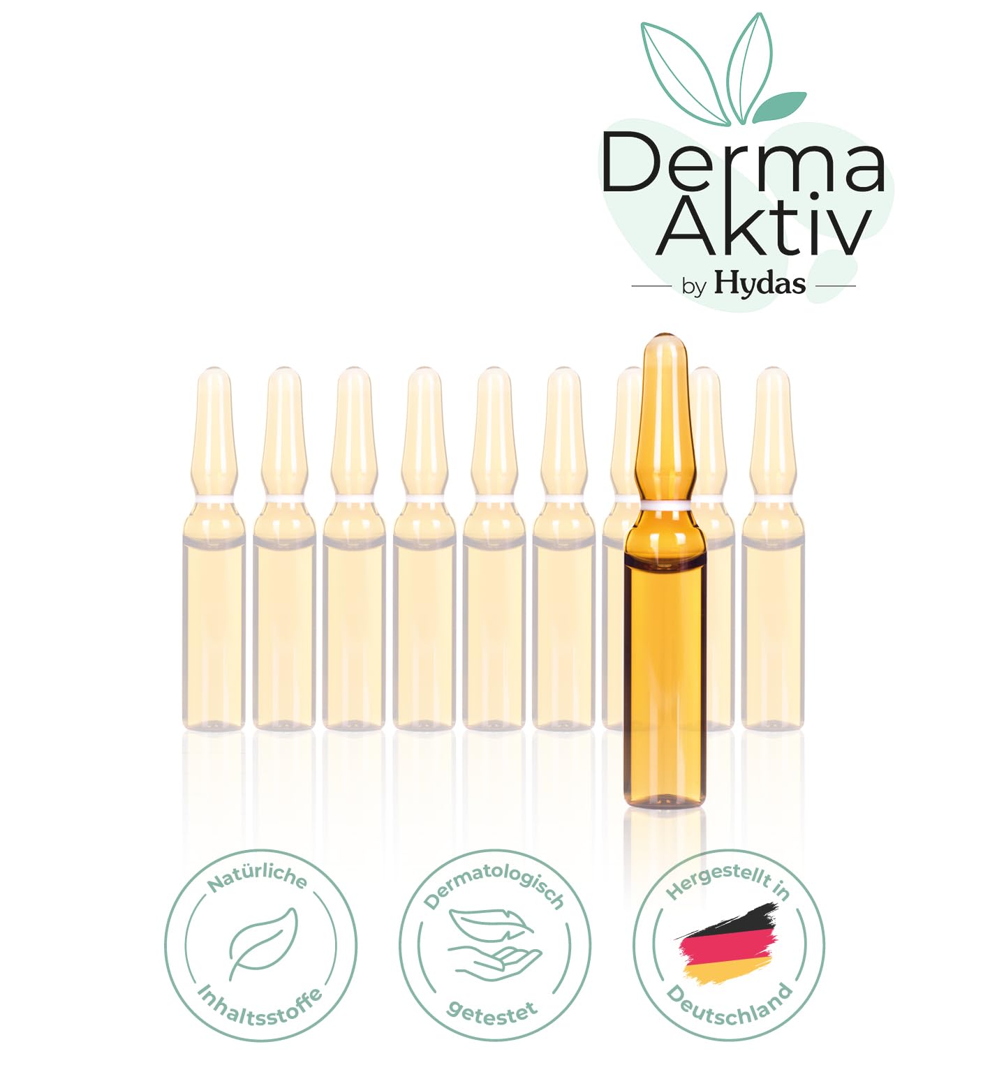 DermaAktiv Feuchtigkeits-Booster Anti-Aging Ampullen, 10 Stück