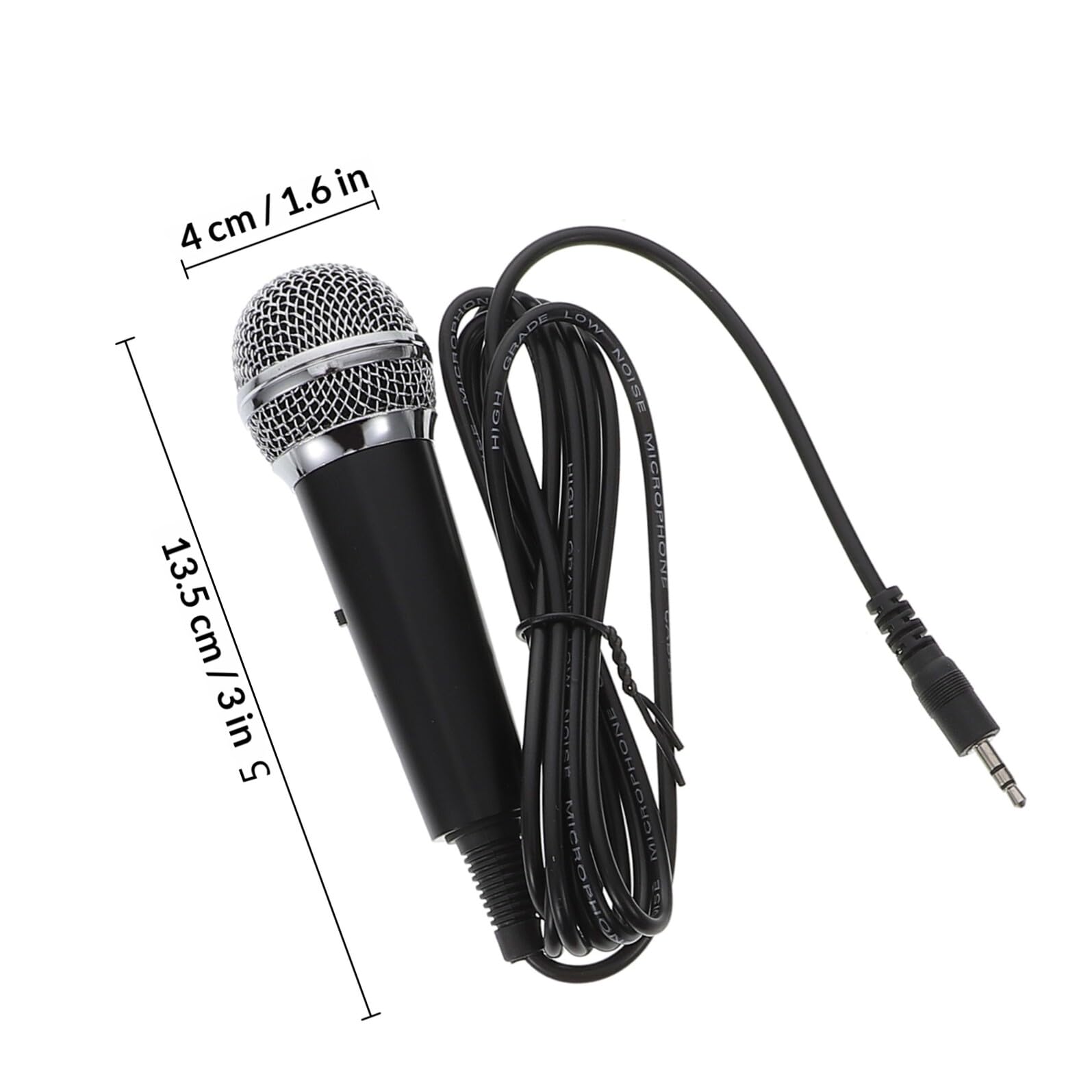 jojofuny Micrófono de Condensador para PC Conector 3,5 Mm, Mini Micrófono para Juegos y Podcasting, Soporte Trípode Ajustable, Adecuado para Grabación, Streaming y Youtube